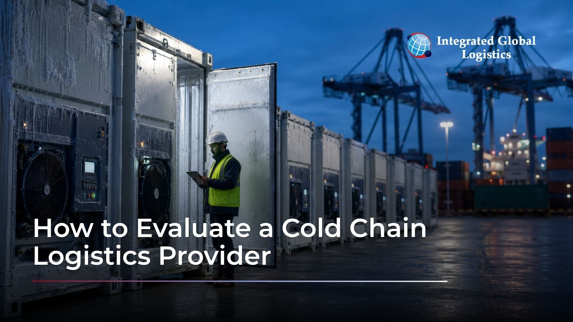 How to Evaluate a Cold Chain Logistics Provider: 8 Questions US Food Exporters Must Ask