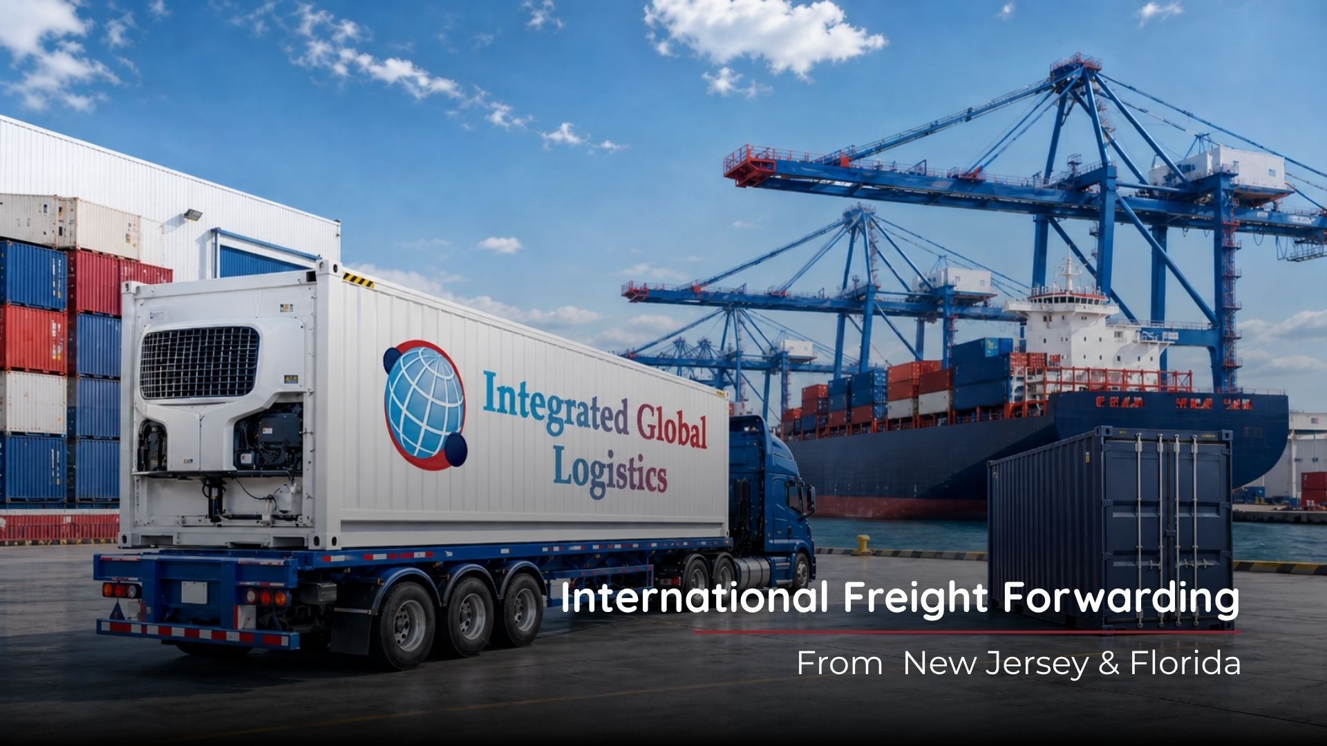 International Freight Forwarding from New Jersey & Florida: How IGL Serves the US East Coast Shippers